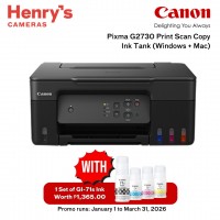 Canon Pixma G2730 Print Scan Copy Ink Tank (Windows + Mac)