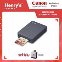 Canon Selphy QX20 Starter Kit - Gray