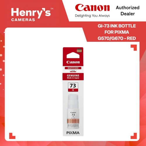 Canon GI-73 Ink Bottle for Pixma G570/G670 - Red