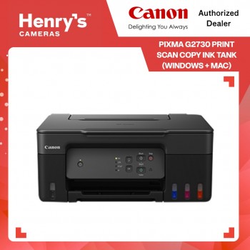 Canon Pixma G2730 Print Scan Copy Ink Tank (Windows + Mac)