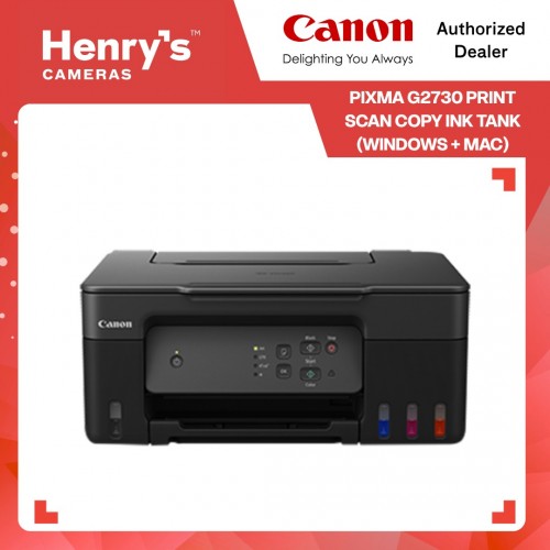 Canon Pixma G2730 Print Scan Copy Ink Tank (Windows + Mac)