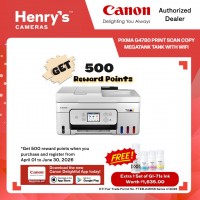 Canon Pixma G4780 Print Scan Copy MegaTank Tank with WiFi