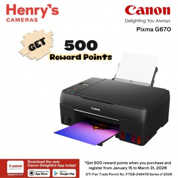 Canon Pixma G670 Print Scan Copy Ink Tank Photo Printer; Windows + Mac Canon Pixma G670 Print Scan Copy Ink Tank Photo Printer; Windows + Mac