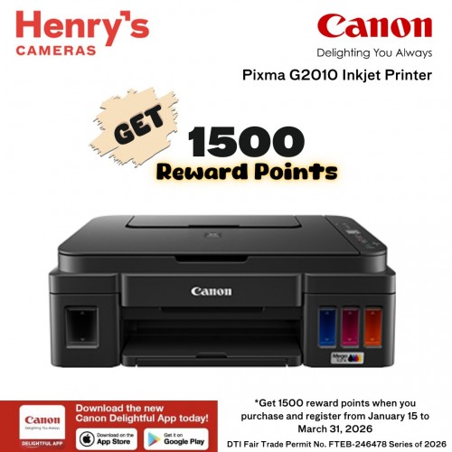 Canon Pixma G2010 Print, Scan and Copy Refillable Ink Tank Canon Pixma G2010 Print, Scan and Copy Refillable Ink Tank