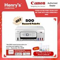 Canon Pixma G3780 Print Scan Copy Ink Tank with WiFI; Windows + Mac