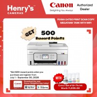 Canon Pixma G4780 Print Scan Copy MegaTank Tank with WiFi