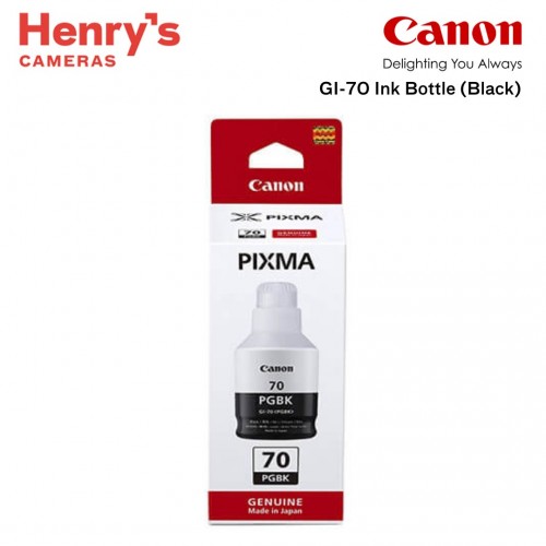 Canon GI-70 Ink Black for Pixma G5070/G6070/G7070/GM2070/GM4070