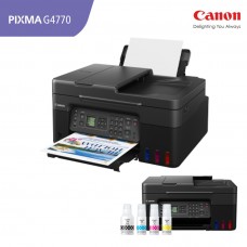 Canon Pixma G4770 Print Scan Copy Fax Ink Tank with WiFI; Windows + Mac