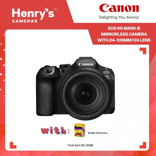 Canon EOS R6 Mark III Mirrorless Camera with 24-105mm f/4 Lens