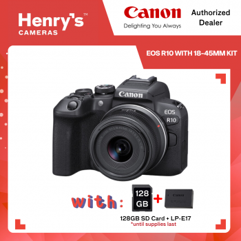 Canon EOS R10 with 18-45mm Kit