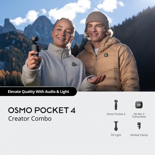 DJI Osmo Pocket 4 Creator Combo DJI Osmo Pocket 4 Creator Combo