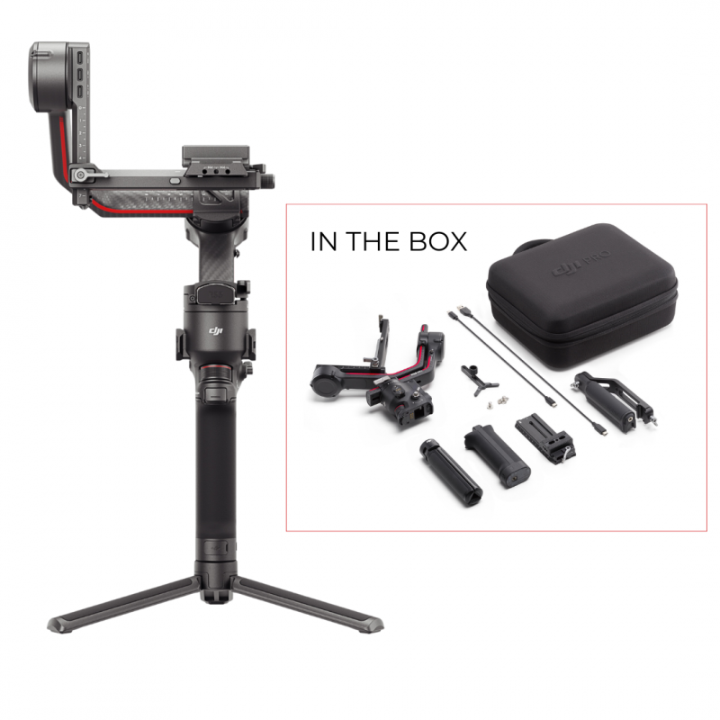 Set up + balance DJI RS3 PRO Gimbal, Raven Eye + Focus Motor