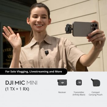 DJI Mic Mini (1 TX + 1 RX) DJI Mic Mini (1 TX + 1 RX)