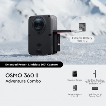 DJI Osmo 360 II Adventure Combo DJI Osmo 360 II Adventure Combo