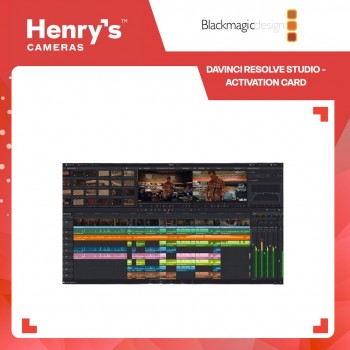 Blackmagic DaVinci Resolve Studio - Activation Card