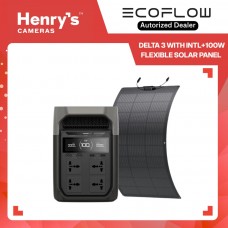 EcoFlow DELTA 3 with INTL+100W Flexible Solar Panel