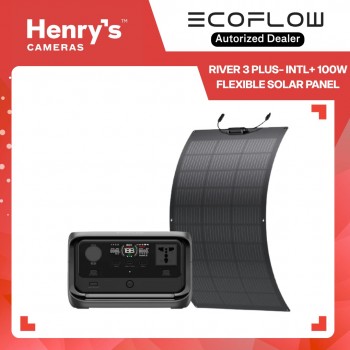EcoFlow DELTA 3 with INTL+100W Flexible Solar Panel