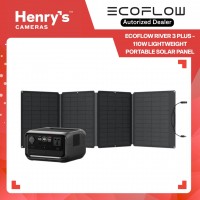 EcoFlow River 3 Plus - 110W Lightweight Portable Solar Panel