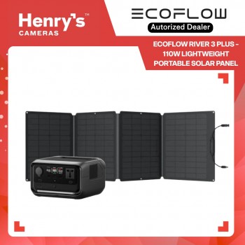 EcoFlow River 3 Plus - 110W Lightweight Portable Solar Panel EcoFlow River 3 Plus - 110W Lightweight Portable Solar Panel
