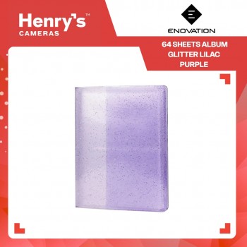 Enovation 64 Sheets Album Glitter Lilac Purple