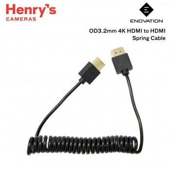Enovation OD3.2mm 4K HDMI to HDMI Spring Cable Enovation OD3.2mm 4K HDMI to HDMI Spring Cable