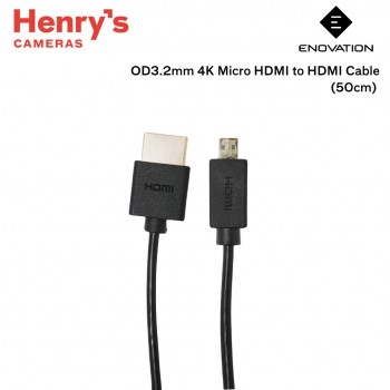 Enovation OD3.2mm 4K Micro HDMI to HDMI Cable - 50cm Enovation OD3.2mm 4K Micro HDMI to HDMI Cable - 50cm
