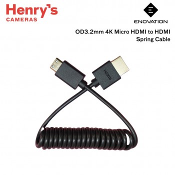 Enovation OD3.2mm 4K Micro HDMI to HDMI Spring Cable Enovation OD3.2mm 4K Micro HDMI to HDMI Spring Cable