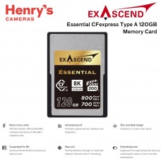 Exascend Essential CF Express Type A 120GB 800MBs/700MBs/550MBs