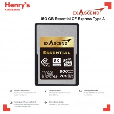 Exascend Essential CF Express Type A 180GB 800MBs/700MBs/400MBs