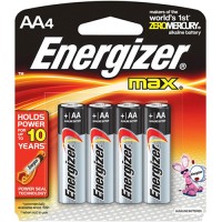 ENERGIZER MAX AA BY 4