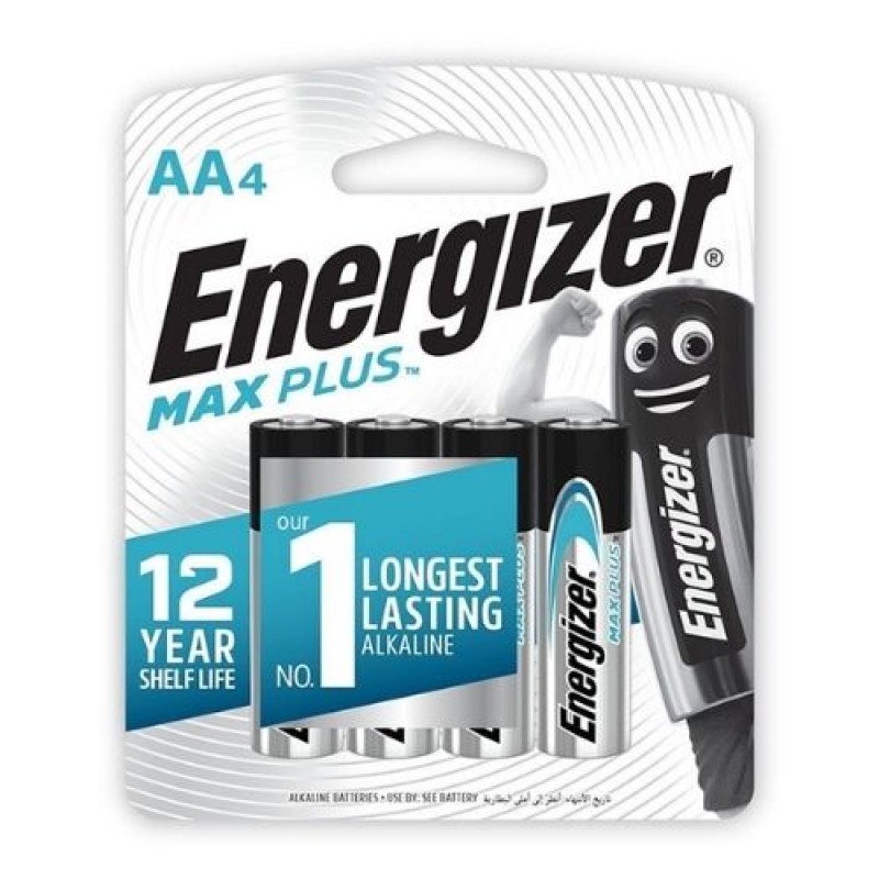 4 x Pilas AA alcalinas Energizer MAX PLUS - FotoAcces