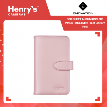 ENOVATION 108 Sheet Album (Color Inner Page) Mini Film Candy Pink