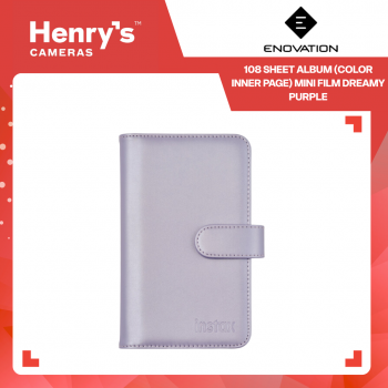 ENOVATION 108 Sheet Album (Color Inner Page) Mini Film Dreamy Purple