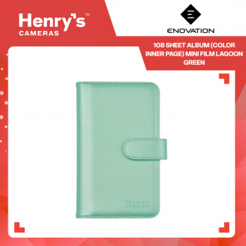 ENOVATION 108 Sheet Album (Color Inner Page) Mini Film Lagoon Green
