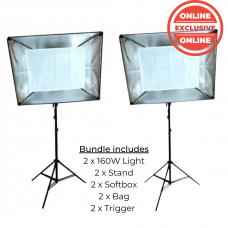Enovation Basic Studio Light Kit Bundle