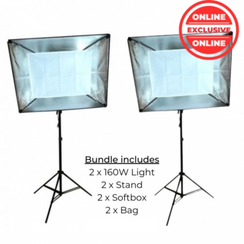 Enovation Basic Studio Light Kit Bundle