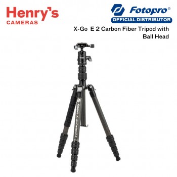 Fotopro X-Go Carbon E 2 Carbon Fiber Tripod with Ball Head Fotopro X-Go Carbon E 2 Carbon Fiber Tripod with Ball Head