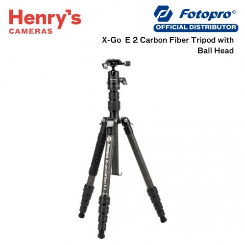 Fotopro X-Go Carbon E 2 Carbon Fiber Tripod with Ball Head