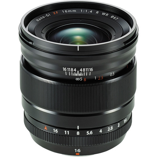 Fujifilm XF 16mm F1.4R WR Lens