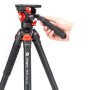 Fotopro AK66 Aluminum Tripod Black Matte Orange