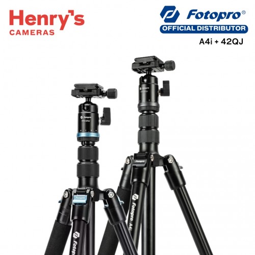 Fotopro A4i + 42QJ Aluminum Tripod