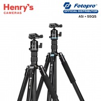 Fotopro A5i + 55QS Aluminum Tripod