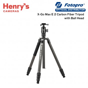 Fotopro X-Go Max E 2 Carbon Fiber Tripod with Ball Head Fotopro X-Go Max E 2 Carbon Fiber Tripod with Ball Head