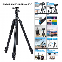 Fotopro PD-5+FPH-42QC Tripod