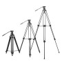 Fotopro DV-3A Pro Heavy-Duty Fluid Head Video Tripod
