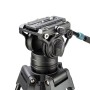 Fotopro DV-3A Pro Heavy-Duty Fluid Head Video Tripod
