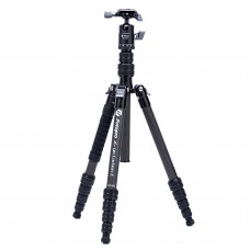 Fotopro X-Go Carbon E+FPH-42QP Tripod Kit Black/Grey