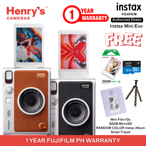 Fujifilm Instax Mini Evo - Brown (Type-C) Fujifilm Instax Mini Evo - Brown (Type-C)
