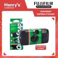 Fujifilm QuickSnap Superia XTRA400 Quick Snap Flash Disposable 35mm Film Camera
