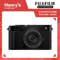 Fujifilm X-E5 with XF 23mm f/2.8 Lens - Black